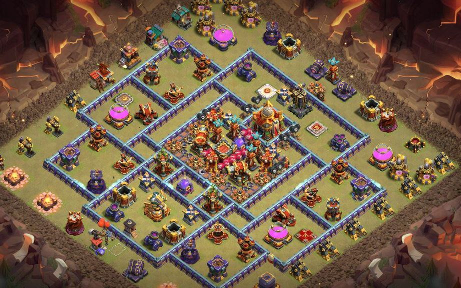 Town Hall 16 War Base layout by XLR8