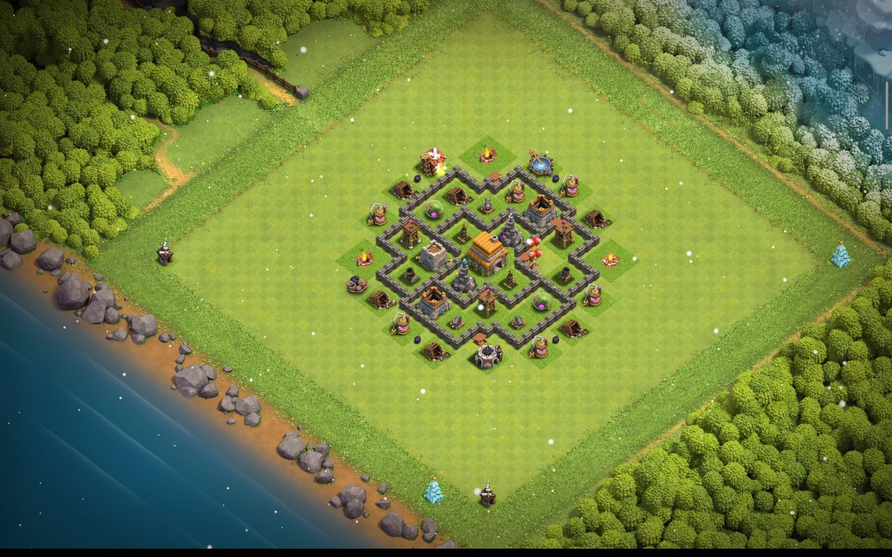 Town Hall 6 War Base layout by ادخل الكلان اذه أنته عربي ومنور