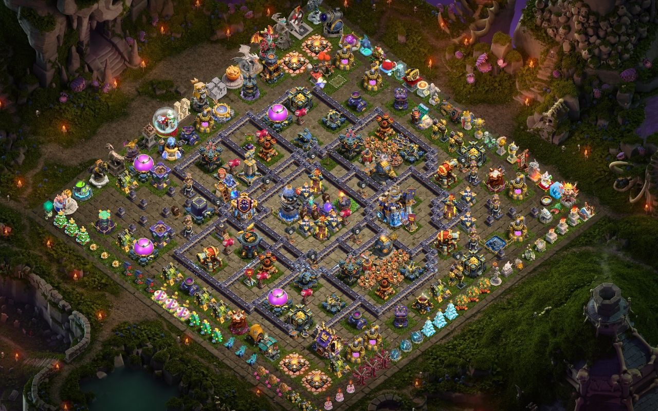 Town Hall 18 War Base layout by amirabbas