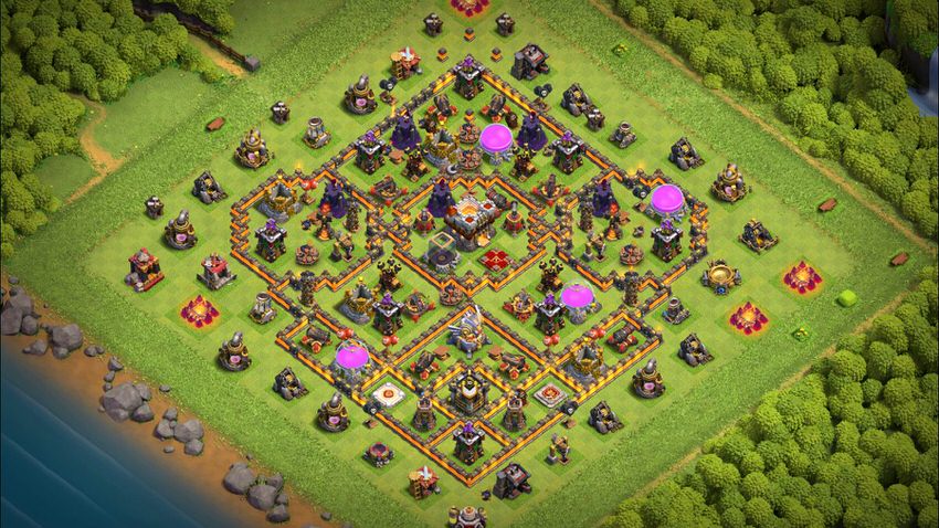 Town Hall 11 Trophy Base layout by TReX