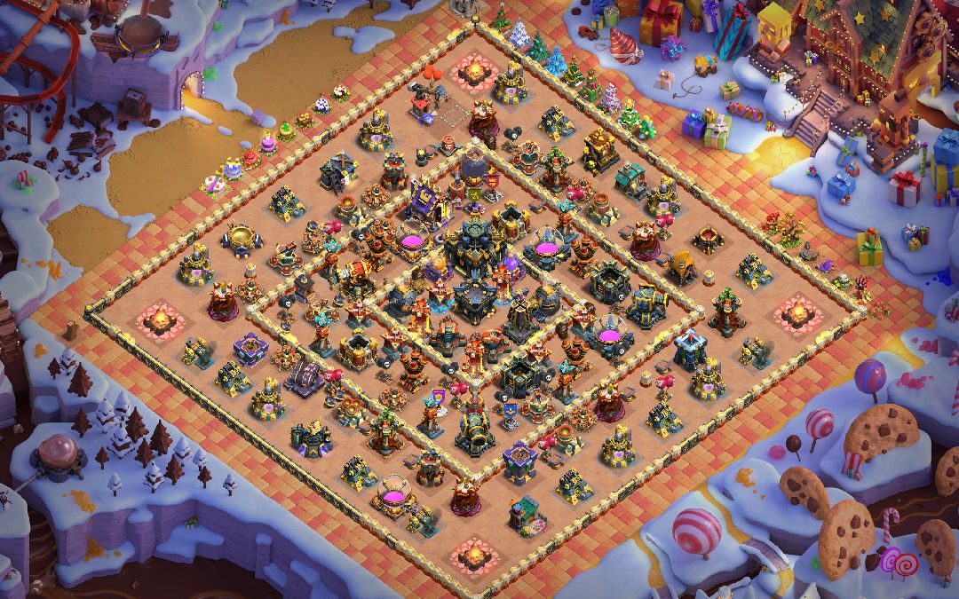 Town Hall 17 Farming Base layout by XLR8
