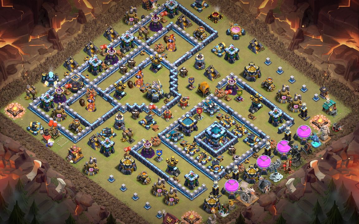 Town Hall 13 War Base layout by GAKS
