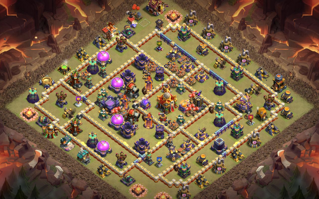 Town Hall 16 CWL Base layout by Sheikh Sadik