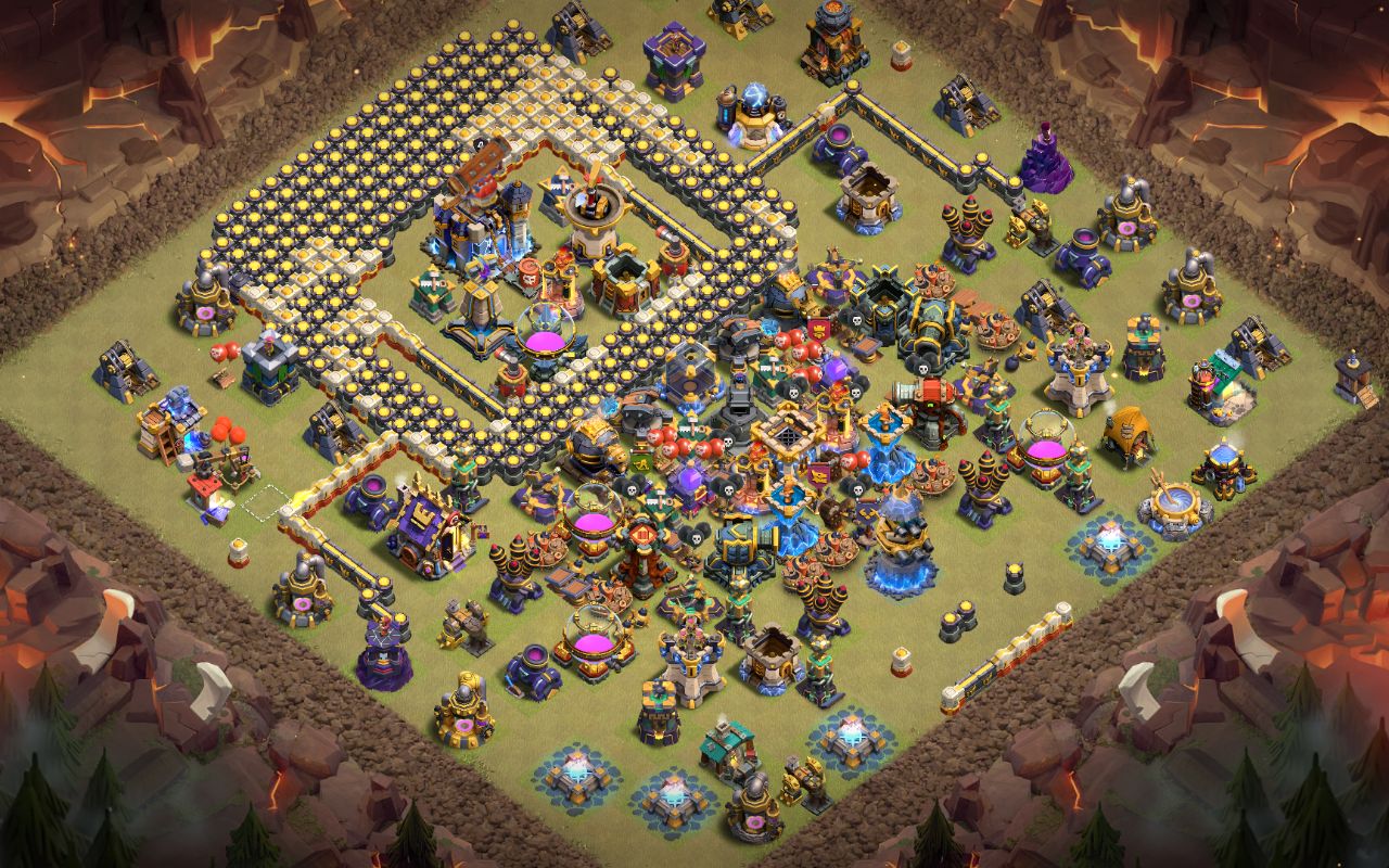 Town Hall 18 CWL Base layout by Sheikh Sadik
