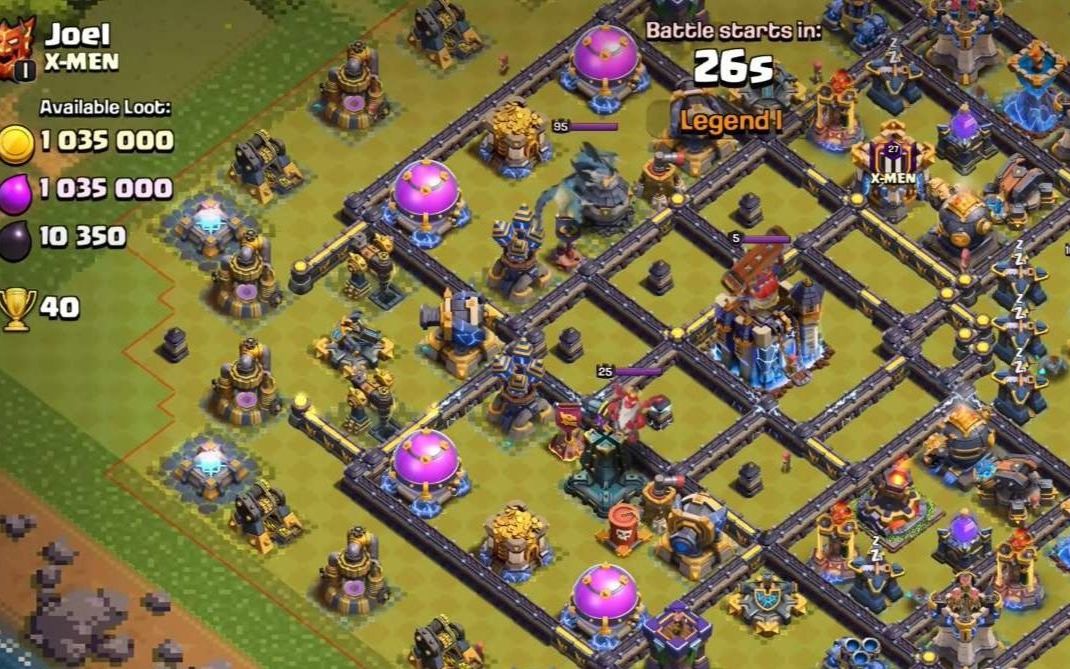 Town Hall 18 Trophy Base layout by XLR8
