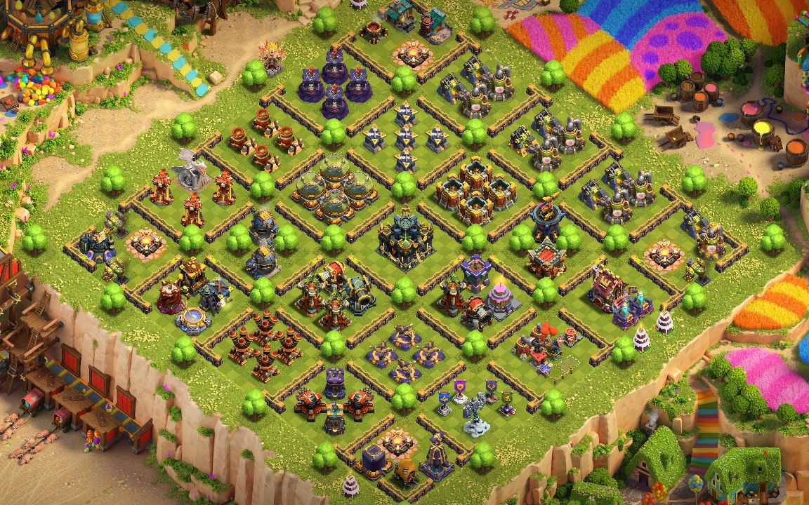 Town Hall 17 Farming Base layout by ♂️ Crownless
