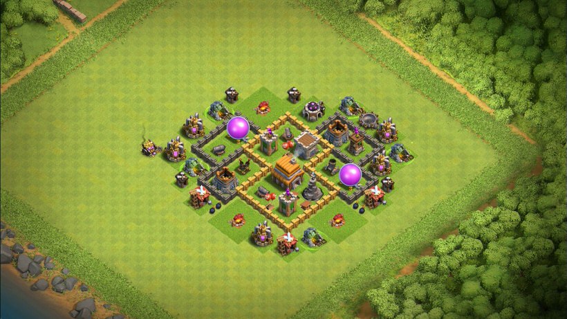 Town Hall 5 Hybrid Base layout by TReX