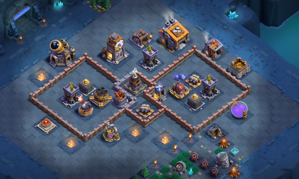 Builder Hall 9 Builder Base layout by User