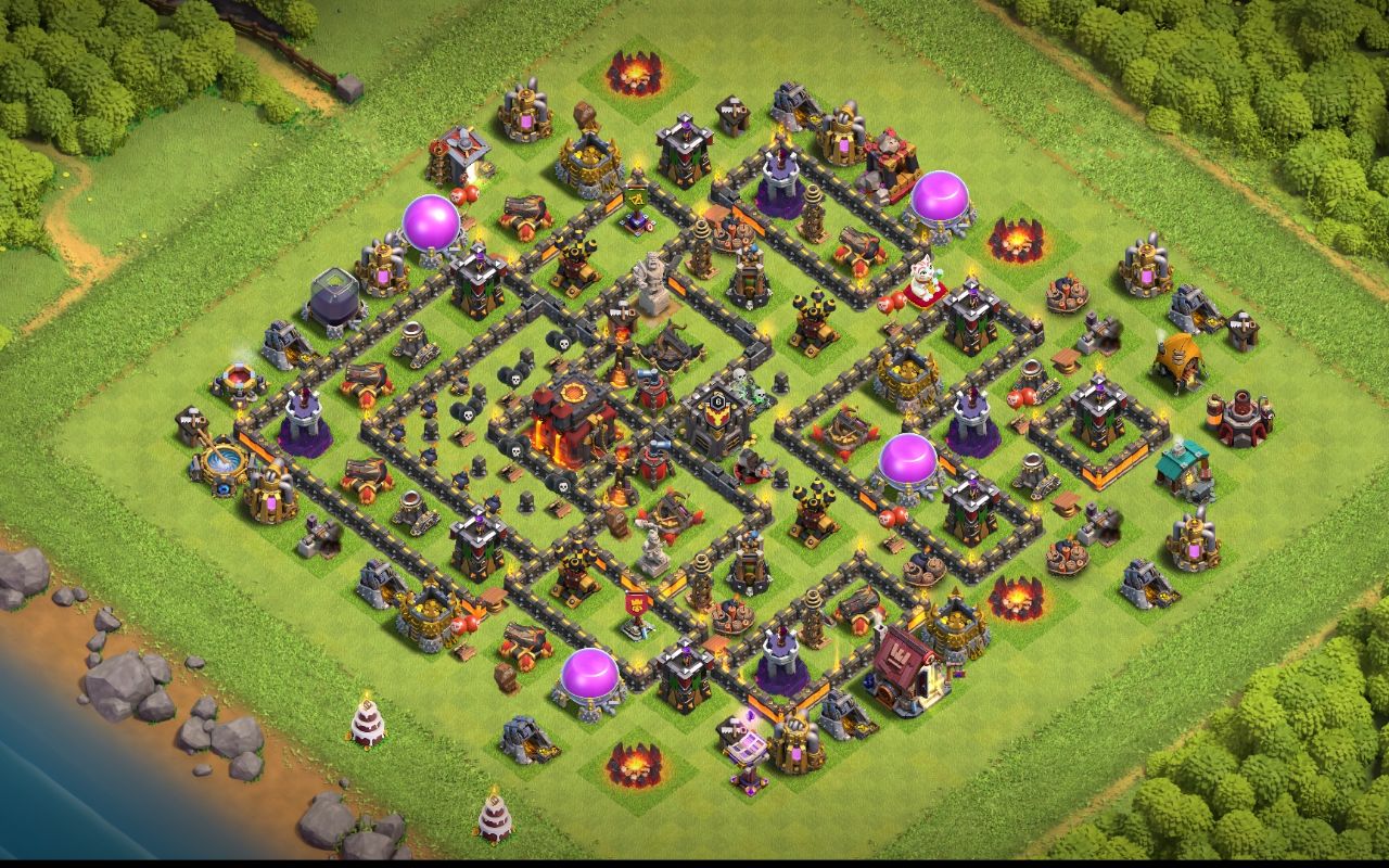 Town Hall 10 CWL Base layout by Jafar Sadiq