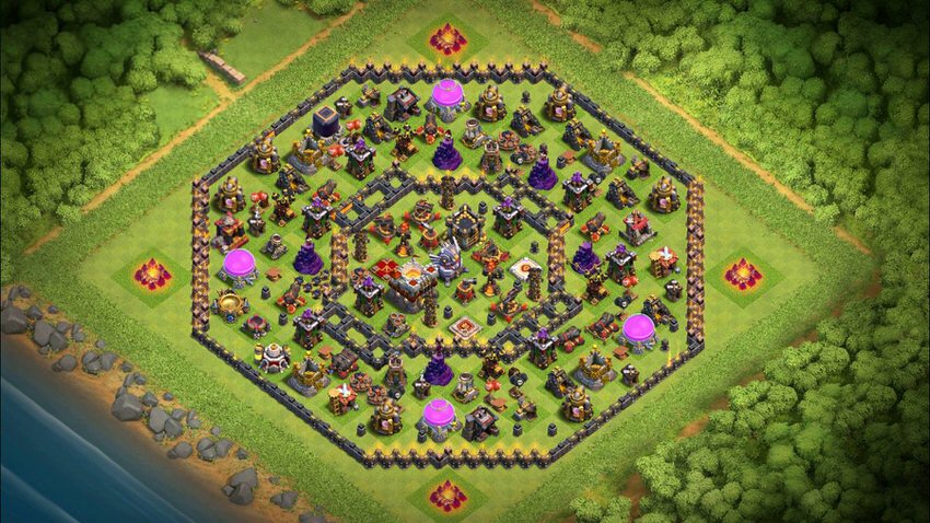 Town Hall 11 Farming Base layout by TReX
