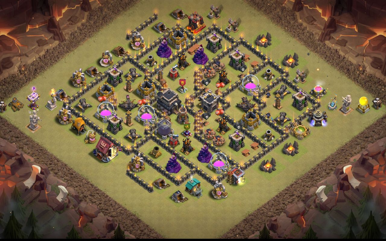 Town Hall 9 CWL Base layout by Jafar Sadiq