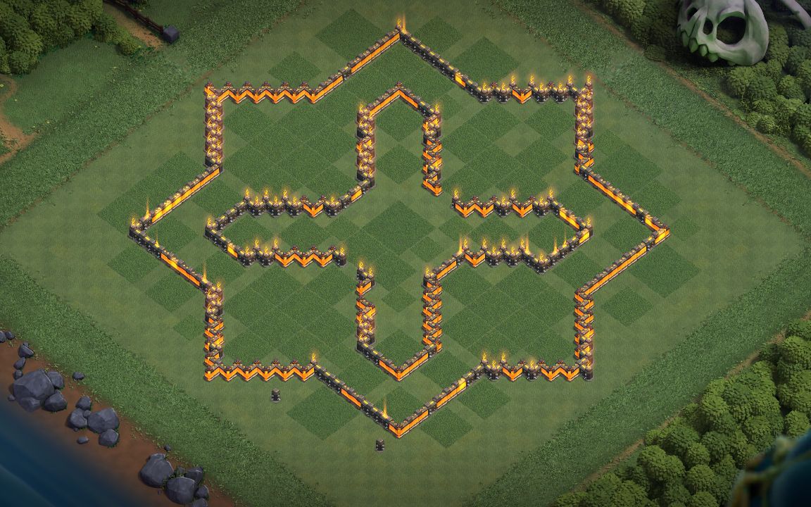 Town Hall 10 CWL Base layout by Dragon Raider