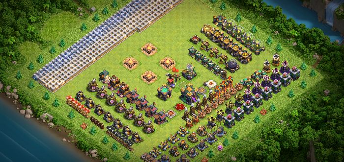 Town Hall 14 Fun Base layout by ReyDen