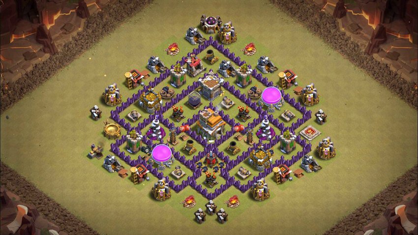 Town Hall 7 War Base layout by TReX