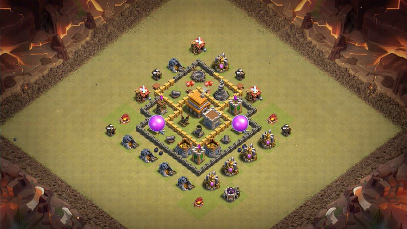 Town Hall 5 War Base layout by TReX