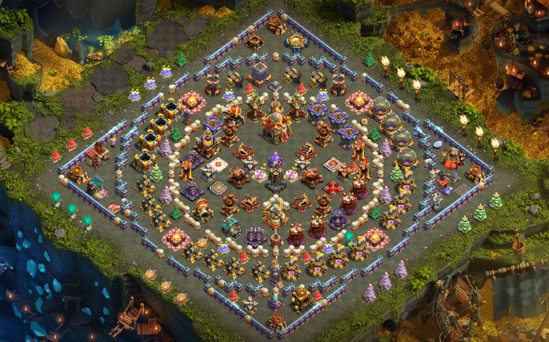 Town Hall 16 Fun Base layout by ☆_Dae_☆