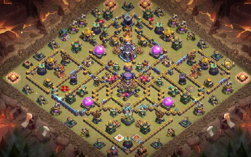 Town Hall 15 War Base layout by XLR8