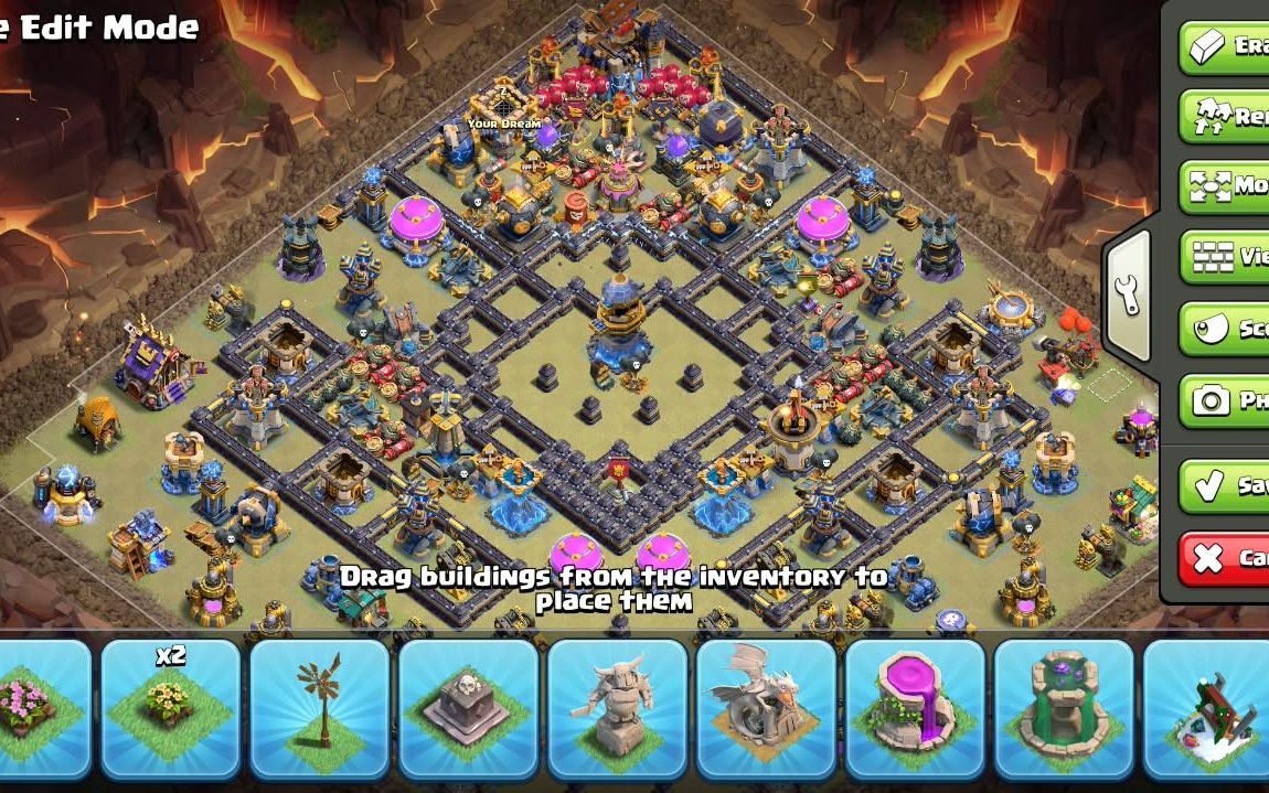 Town Hall 18 CWL Base layout by Sheikh Sadik
