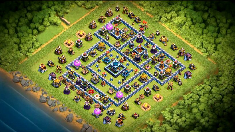 Town Hall 13 Farming Base layout by TReX