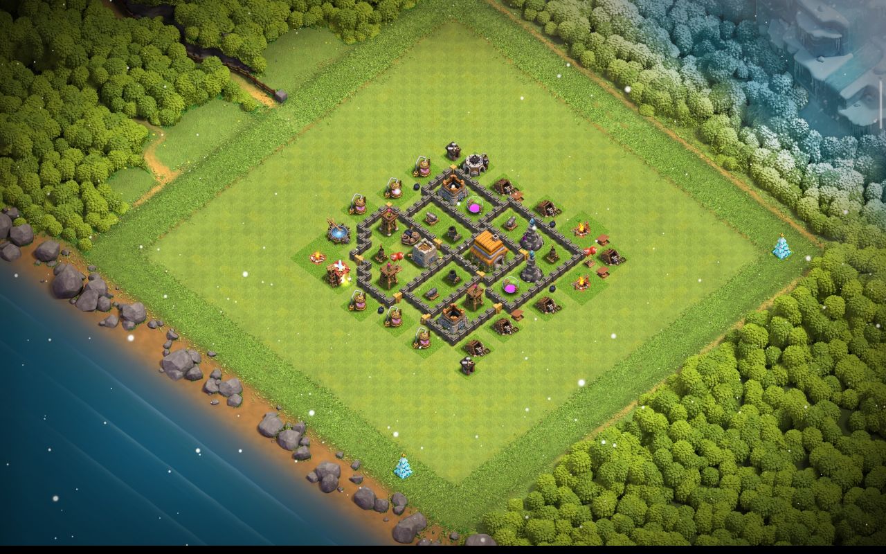 Town Hall 6 War Base layout by ادخل الكلان  اذه أنته عربي  ومنور