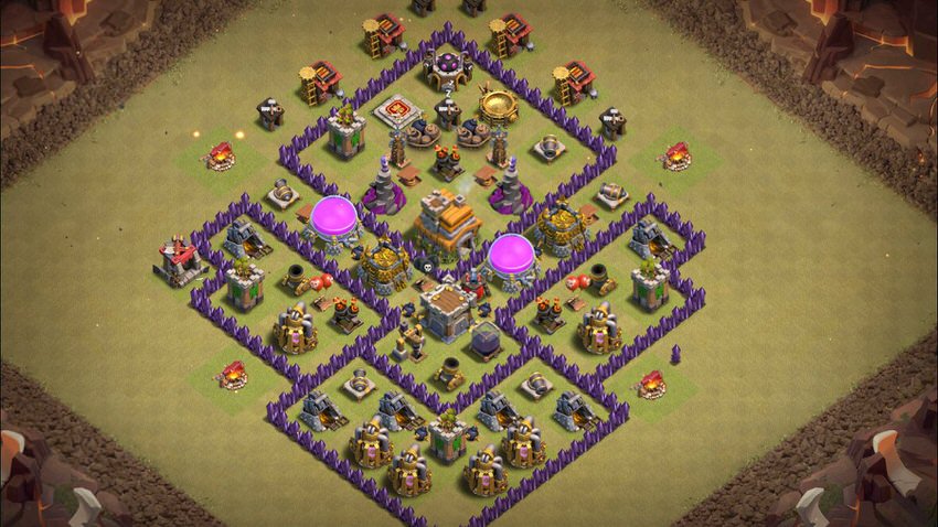 Town Hall 7 War Base layout by TReX