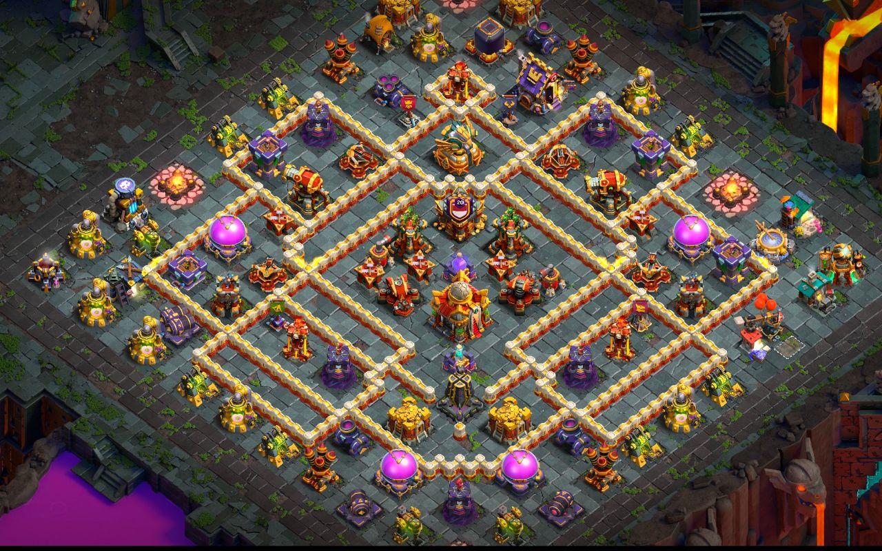 Town Hall 16 Farming Base layout by Reza Gunawan Atmajaya