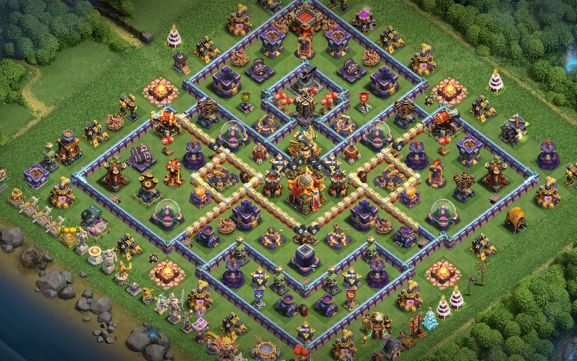 Town Hall 16 Farming Base layout by ☆👑HÜSEYİN👑☆