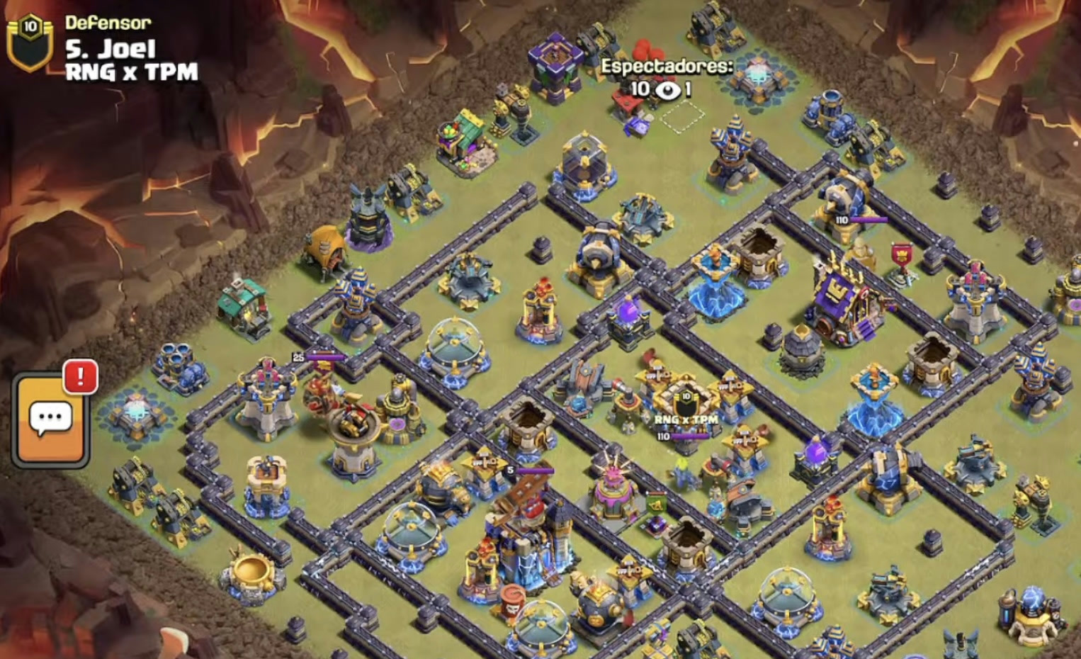 Town Hall 18 Legend Base layout by XLR8