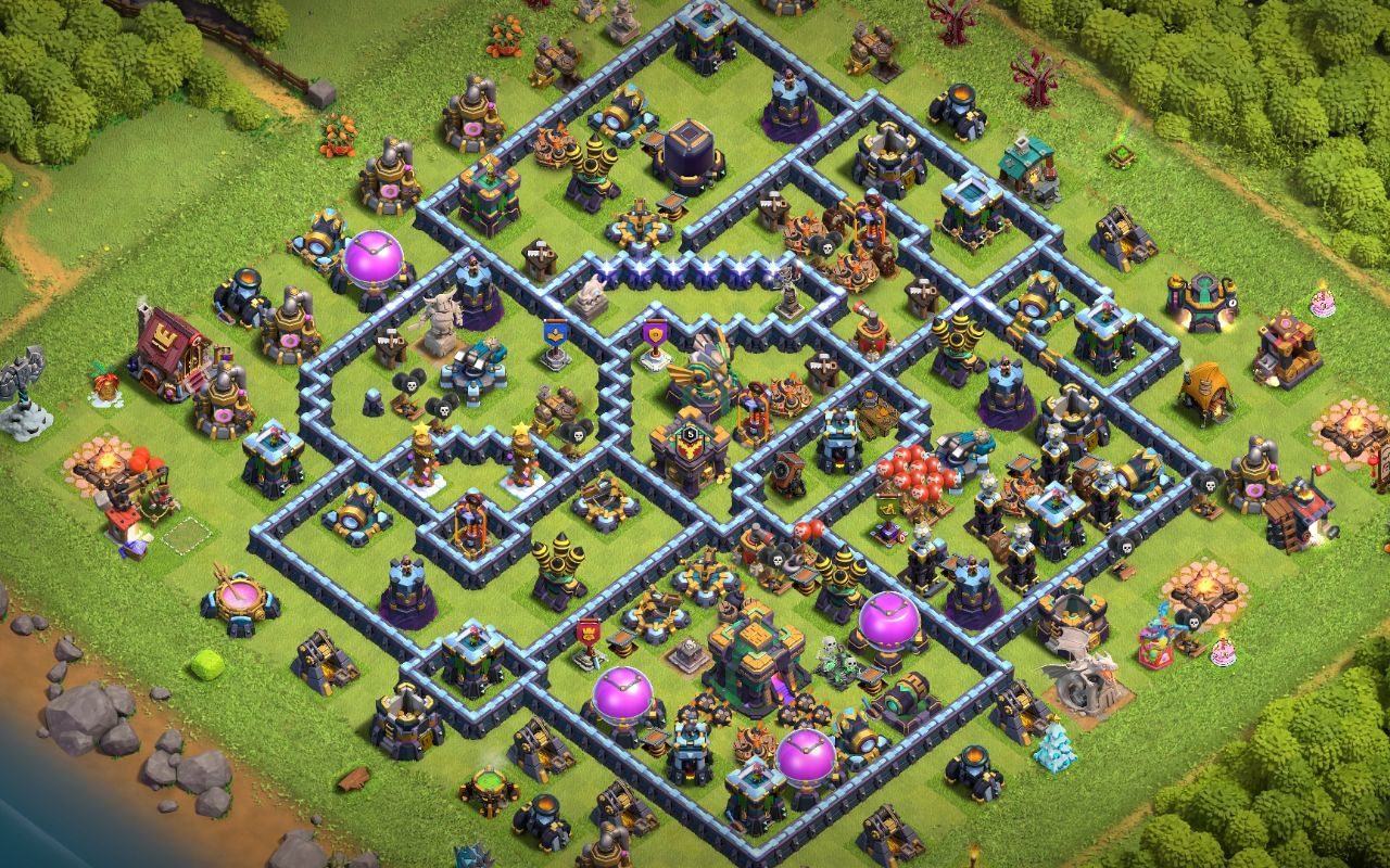 Town Hall 14 CWL Base layout by Jafar Sadiq