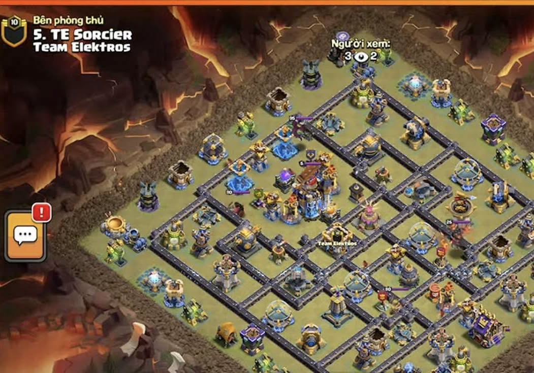 Town Hall 18 War Base layout by XLR8