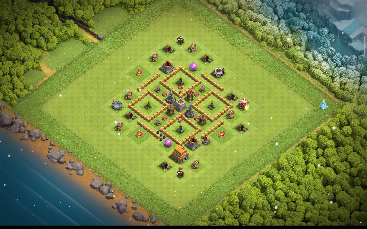 Town Hall 6 Fun Base layout by ادخل الكلان اذه أنته عربي ومنور