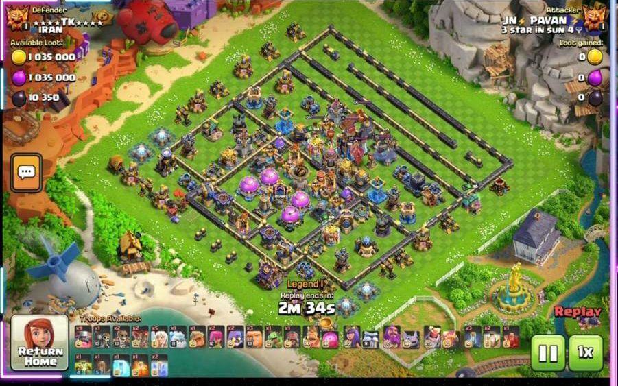 Town Hall 18 Trophy Base layout by ديوان الملوك 👑