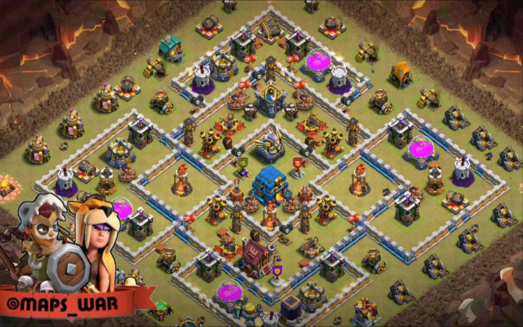 Town Hall 12 CWL Base layout by ديوان الملوك 👑