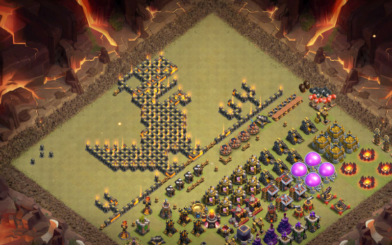 Town Hall 10 Fun Base layout by TrollMap