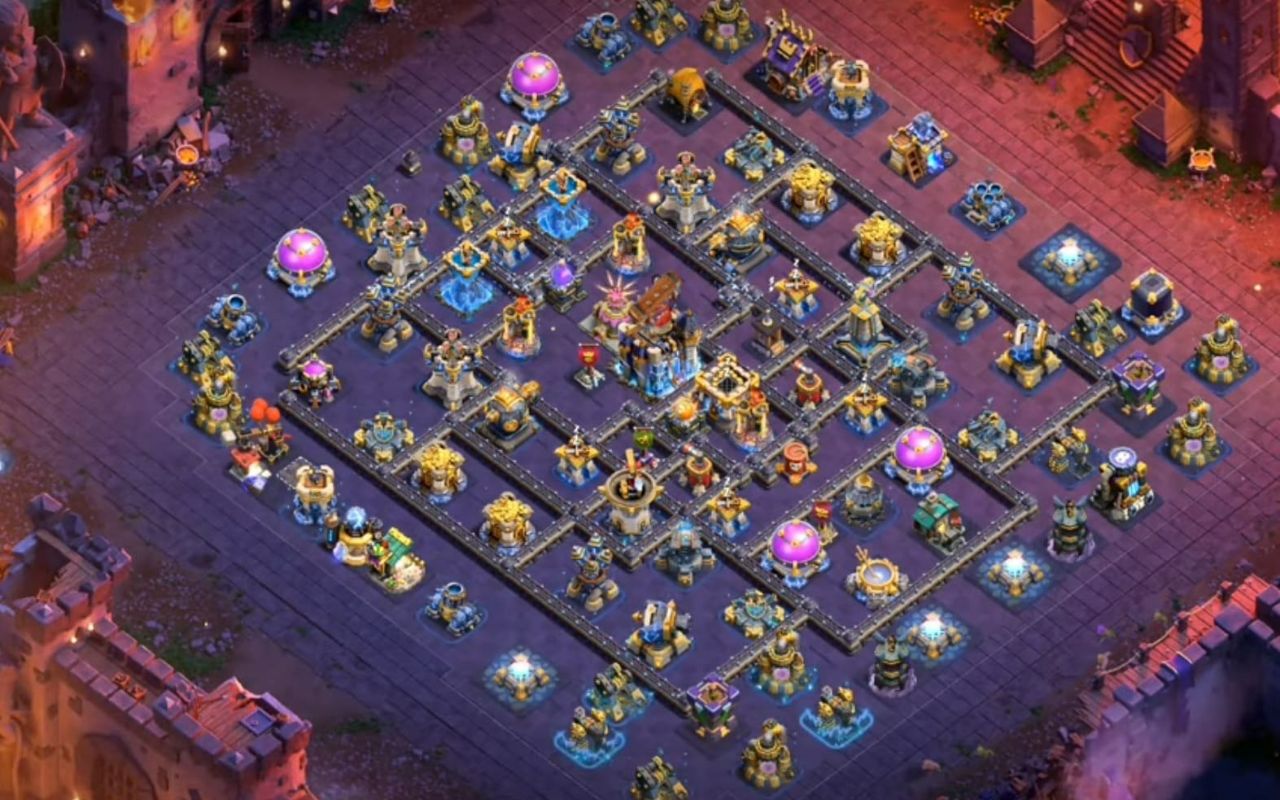 Town Hall 18 CWL Base layout by ديوان الملوك 👑
