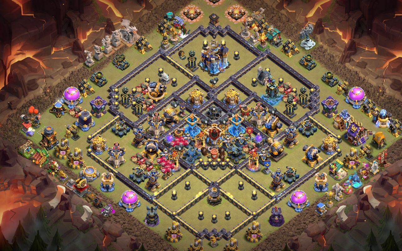Town Hall 18 Trophy Base layout by ּاڶــ؏ــڣــڕڀــٺ