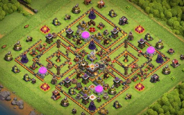 Town Hall 11 Trophy Base layout by #Perfect_Gammer