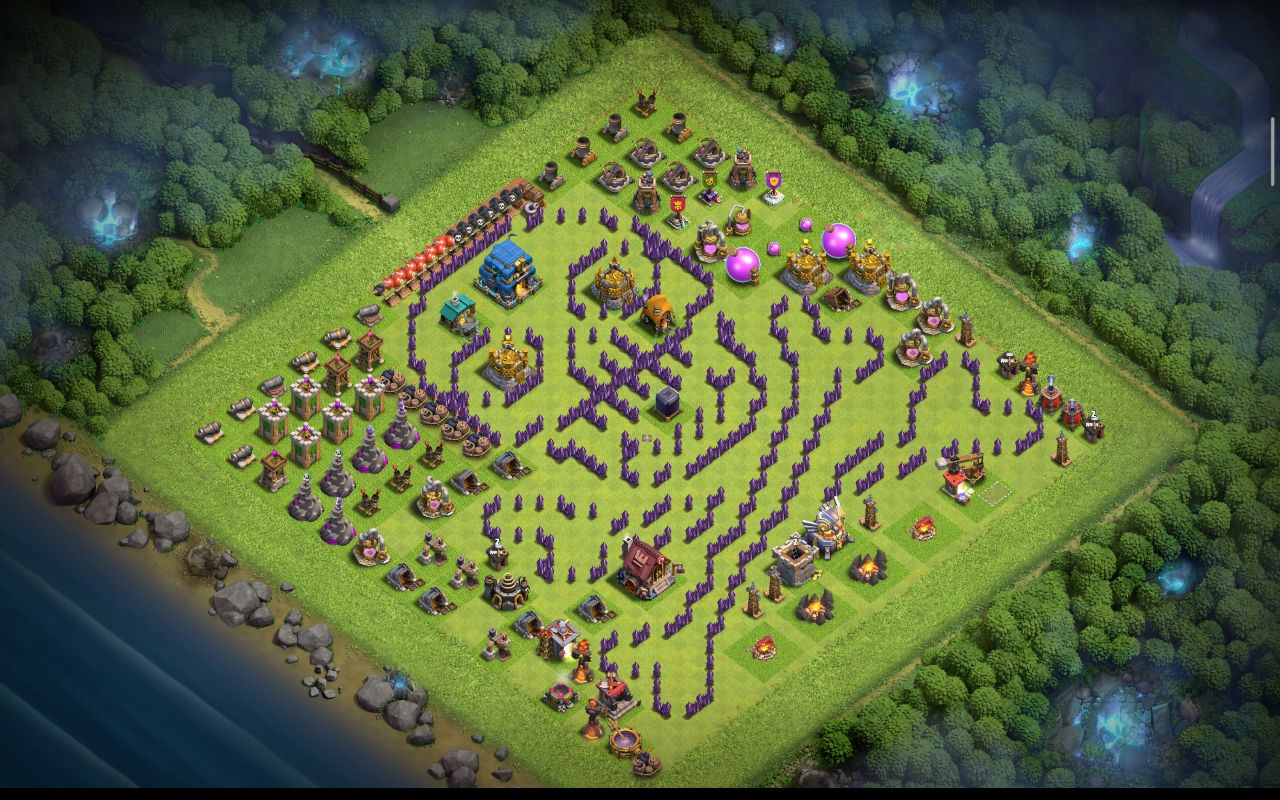 Town Hall 12 Trophy Base layout by ادخل الكلان اذه أنته عربي ومنور