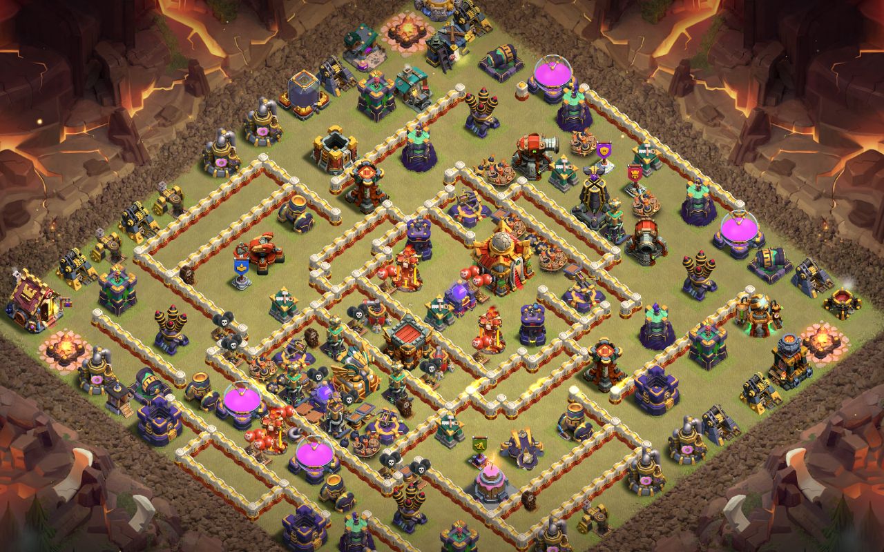Town Hall 16 CWL Base layout by Sheikh Sadik