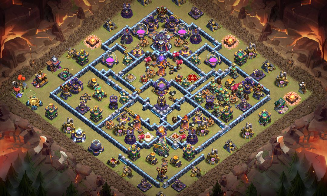 Town Hall 15 War Base layout by XLR8