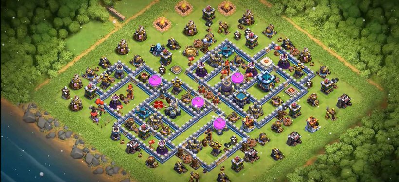 Town Hall 13 Farming Base layout by TReX