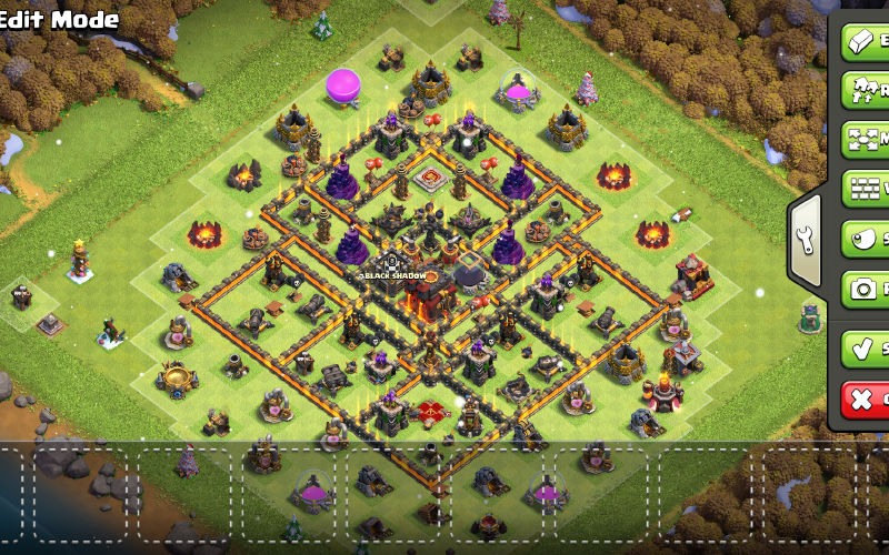 Town Hall 10 War Base layout by User