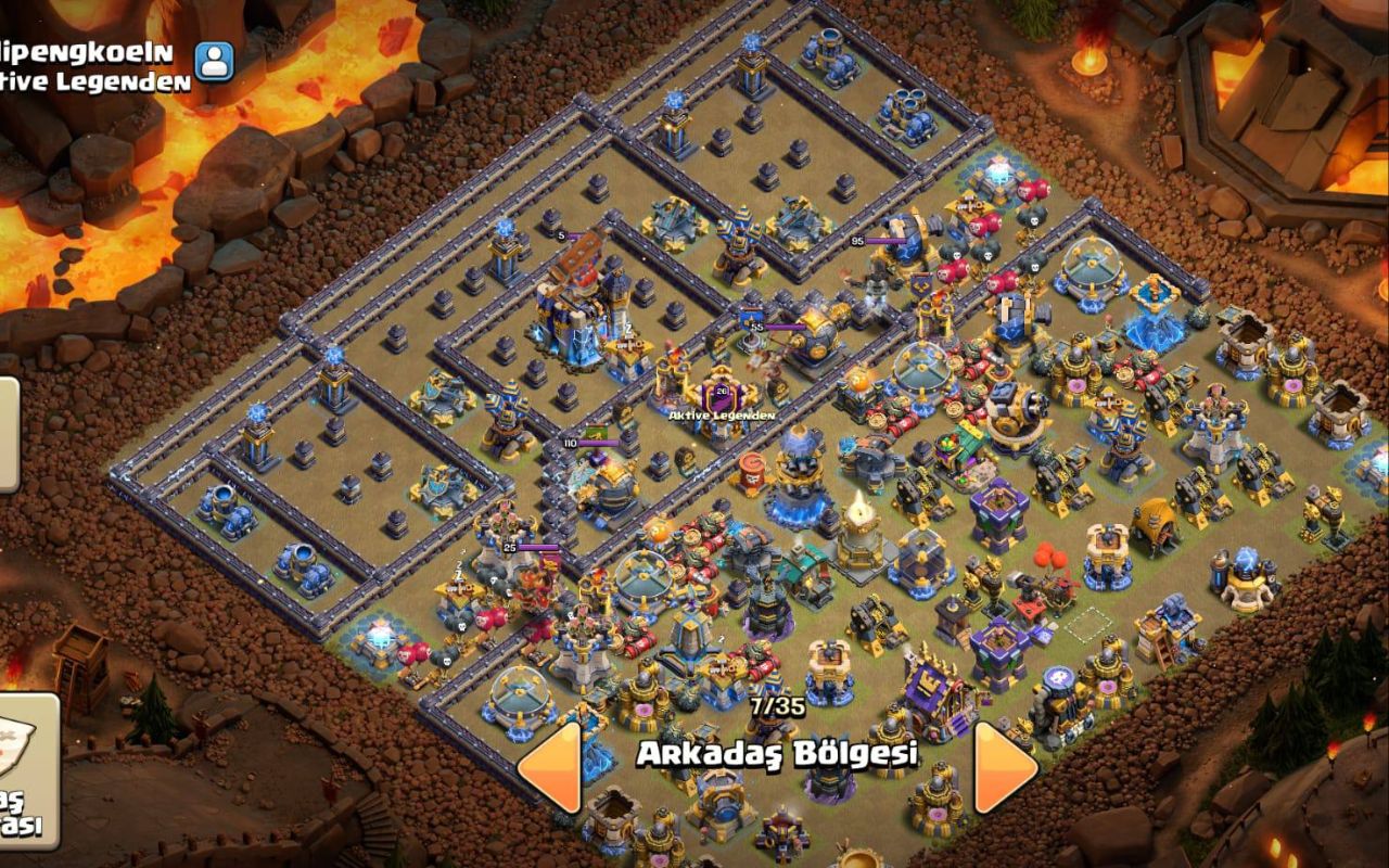 Town Hall 18 CWL Base layout by ديوان الملوك 👑