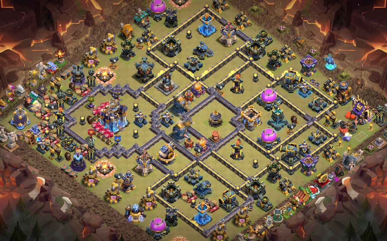 Town Hall 18 Trophy Base layout by ּاڶــ؏ــڣــڕڀــٺ