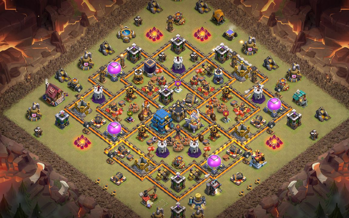 Town Hall 12 War Base layout by Danger