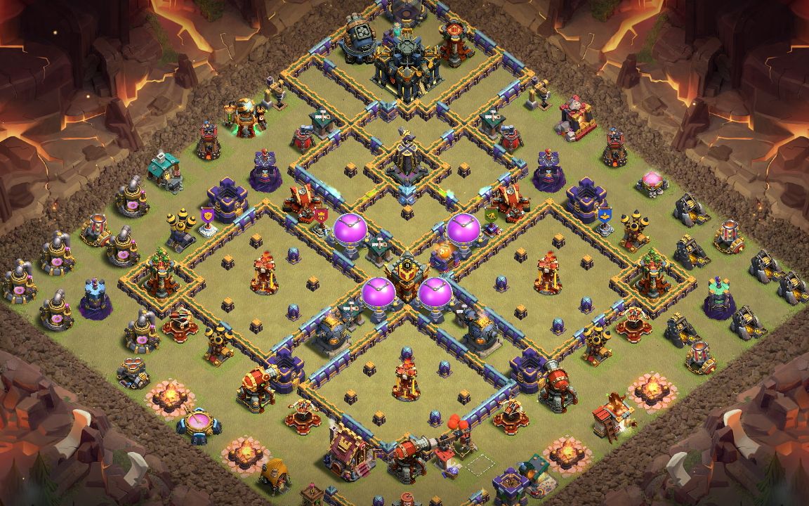 Town Hall 17 War Base layout by Azihr_Liam