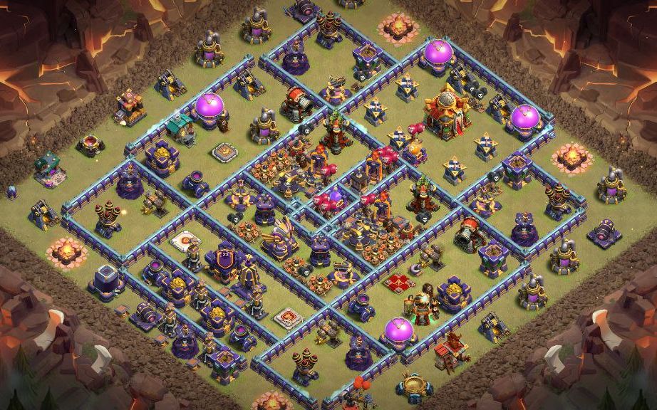 Town Hall 16 War Base layout by XLR8
