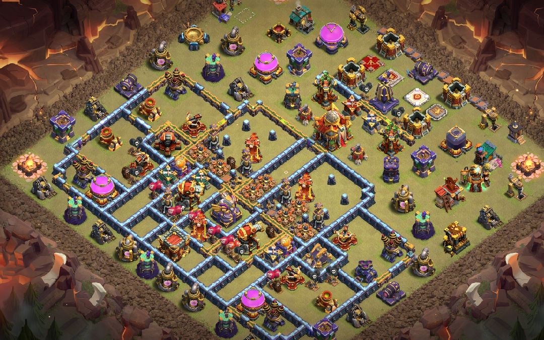 Town Hall 16 War Base layout by MD Yasir Gaming