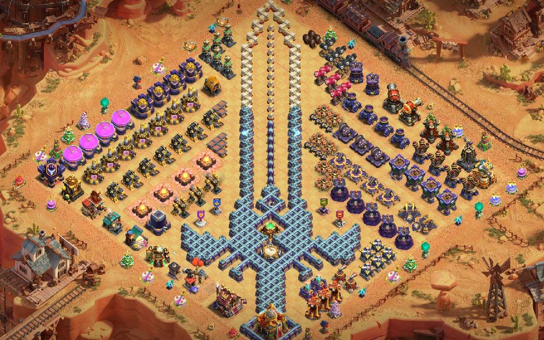 Town Hall 16 Fun Base layout by XLR8