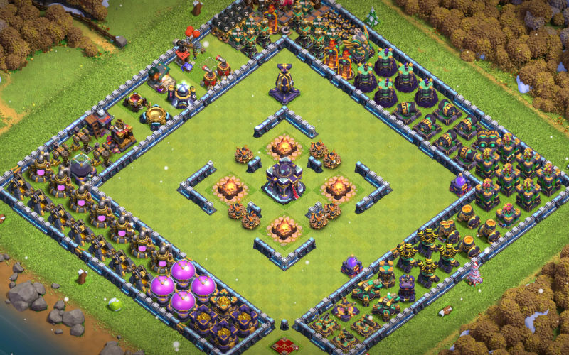 Town Hall 15 Fun Base layout by XLR8